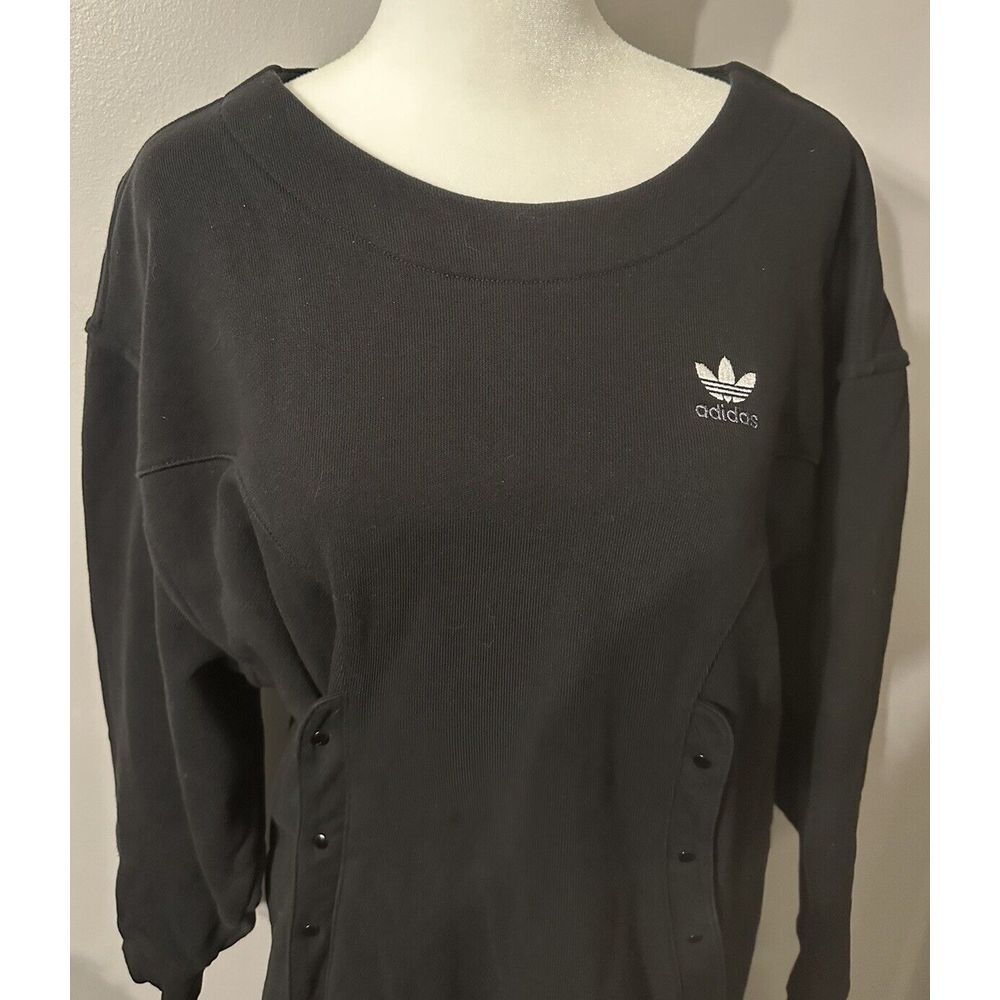 adidas Black Sweatshirt with Logo
